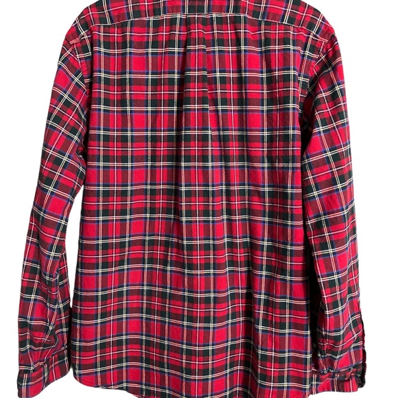 NWOT RALPH LAUREN PLAID FLANNEL BUTTON DOWN SHIRT. SIZE XL - Picture 2 of 8